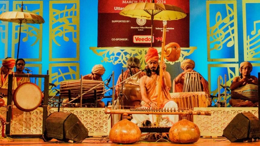 Amrit Yatra, a rare musical show, is an ensemble of ancient Indian instruments