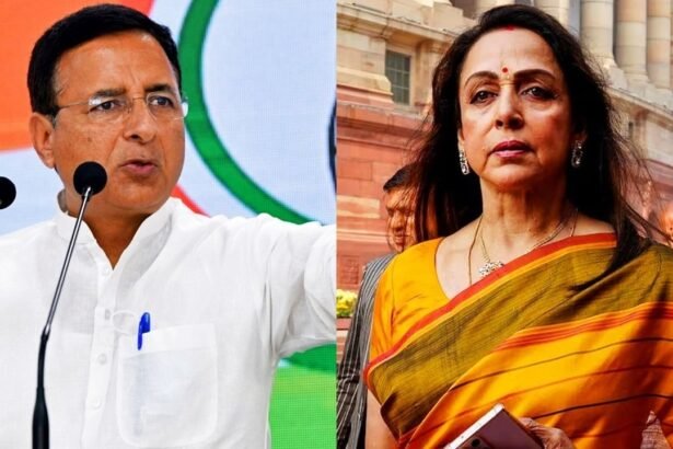 Congress Continues Misogynistic Slurs: Surjewala Makes Sexist Remarks Against Hema Malini | VIDEO