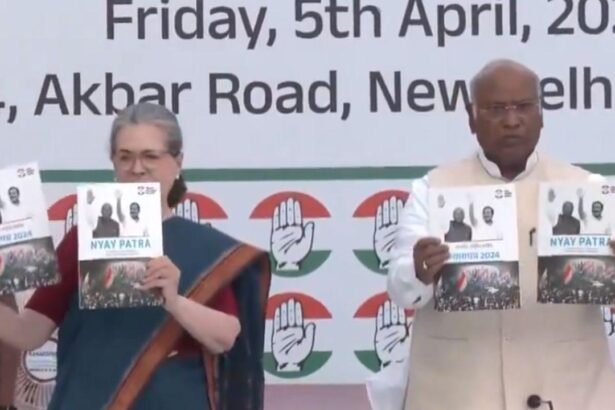 Congress releases manifesto for Lok Sabha Elections 2024