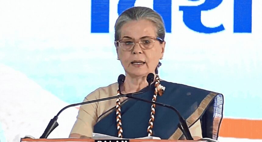 'Democracy in danger, conspiracy being hatched to change Constitution': Congress leader Sonia Gandhi | India News