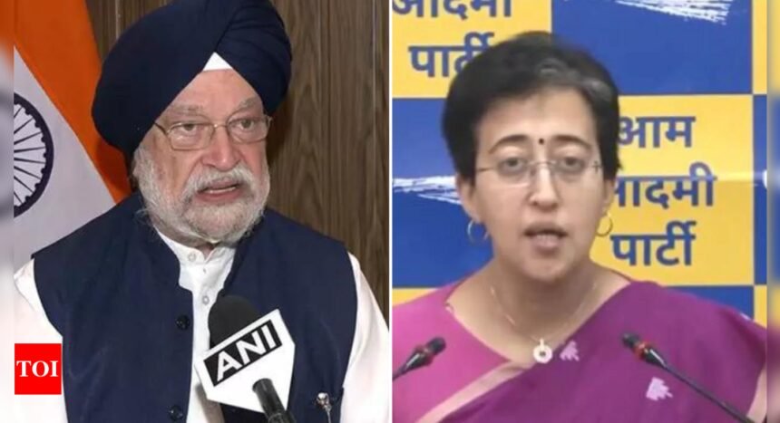 'Don't have vacancy for...': Union minister strikes down claims by AAP leader Atishi | India News