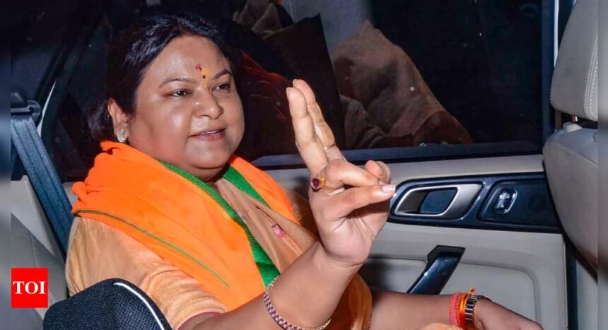 'Future dark for Jharkhand Mukti Morcha,' says BJP candidate Sita Soren | India News