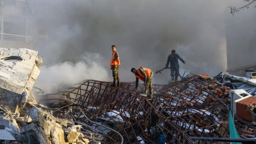Israeli airstrike destroyes Iran`s consulate building in Syria, 7 killed