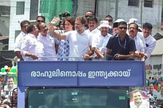 Lok Sabha polls: Congress leader Rahul Gandhi files nomination, says, 'I treat the people of Wayanad like my family' | India News