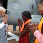 PM Modi meets local fruit seller Mohini Gowda in Karnataka's Sirsi | India News