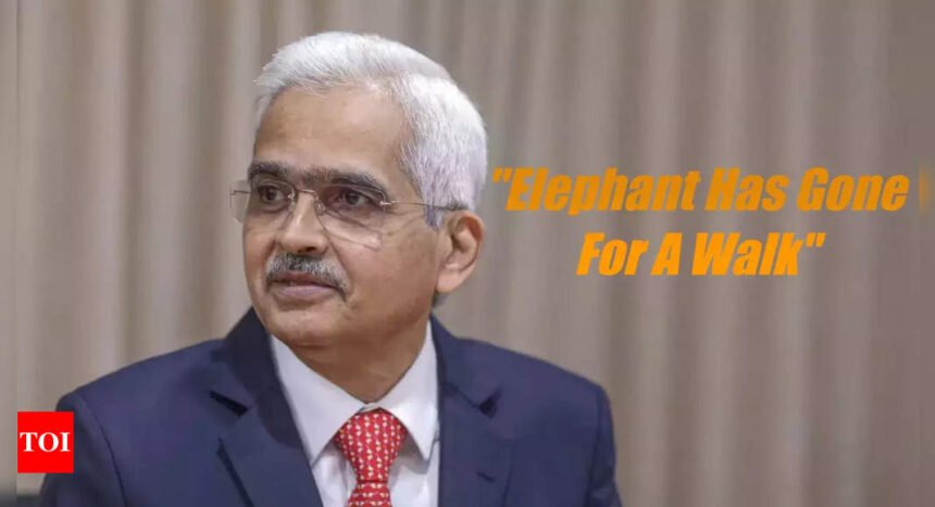 RBI monetary policy: Why Shaktikanta Das said 'the elephant has gone out for a walk'