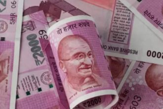 Rupee falls 3 paise to close at 83.45 against US dollar