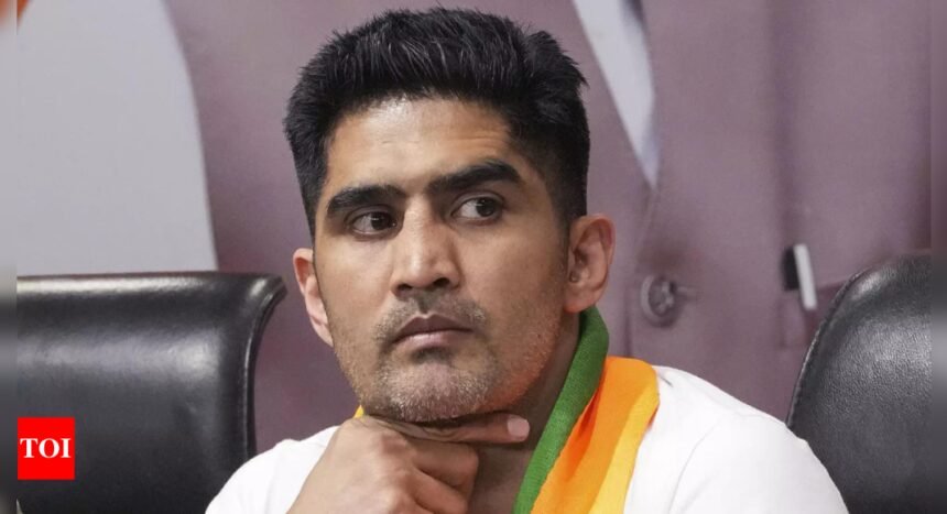 'Well thought out decision': Boxer Vijender Singh on his switch from Congress to BJP | India News