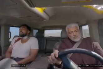 ‘Vidaa Muyarchi’: Ajith Kumar and Aarav endure a car accident in film’s BTS clip