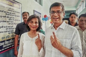 Lok Sabha Elections 2024: CJI Chandrachud casts vote in New Delhi constituency