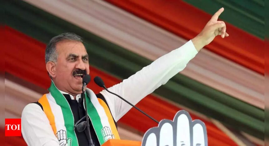 Saleable MLAs of Congress remained busy in removing the chief minister of lower Himachal: CM Sukhu | India News