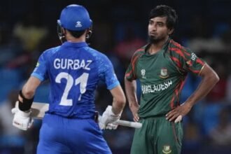 AFG vs BAN Live Score- अफगानिस्तान इतिहास रचने के करीब, सेमीफाइनल से 1 विकेट दूर