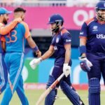 American batters stumble, but Kohli-Rohit depart early