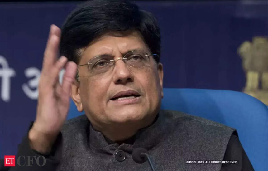 Commerce and industry minister Piyush Goyal, ETCFO