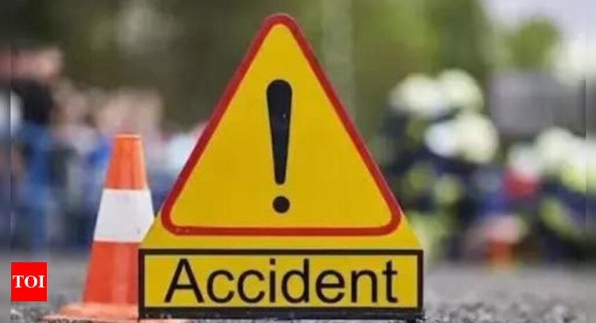 Couple from UP die in a road accident near Tirupati | India News