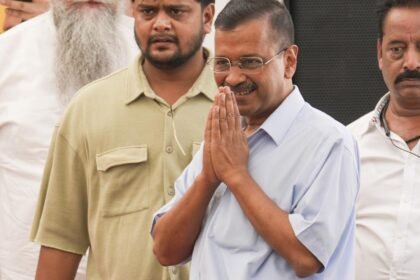 Delhi CM Kejriwal surrenders at Tihar jail