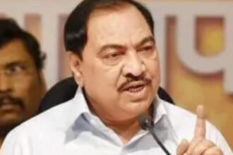 Eknath Khadse files discharge plea in Pune land grab case