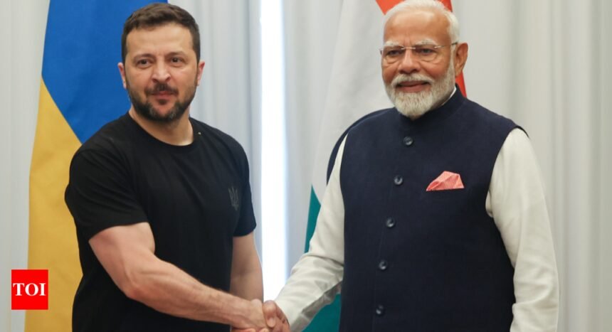 G7 Summit: PM Modi meet Ukrainian President Zelenskyy to discuss ongoing Russia-Ukraine conflict | India News