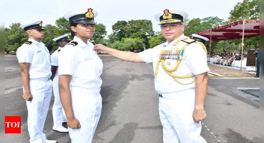 Indian Navy gets its first woman helicopter pilot | India News