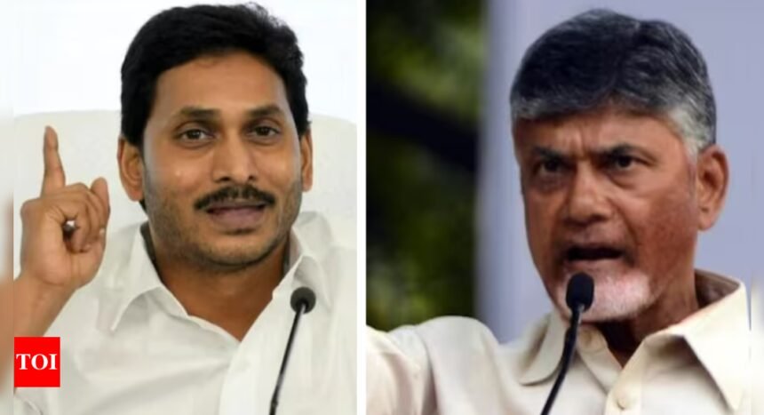 Jagan Reddy attacks Chandrababu Naidu after YSRCP office demolished; TDP responds