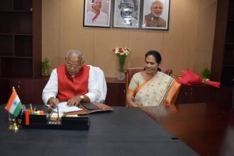 Jitan Ram Manjhi assumes charge of India