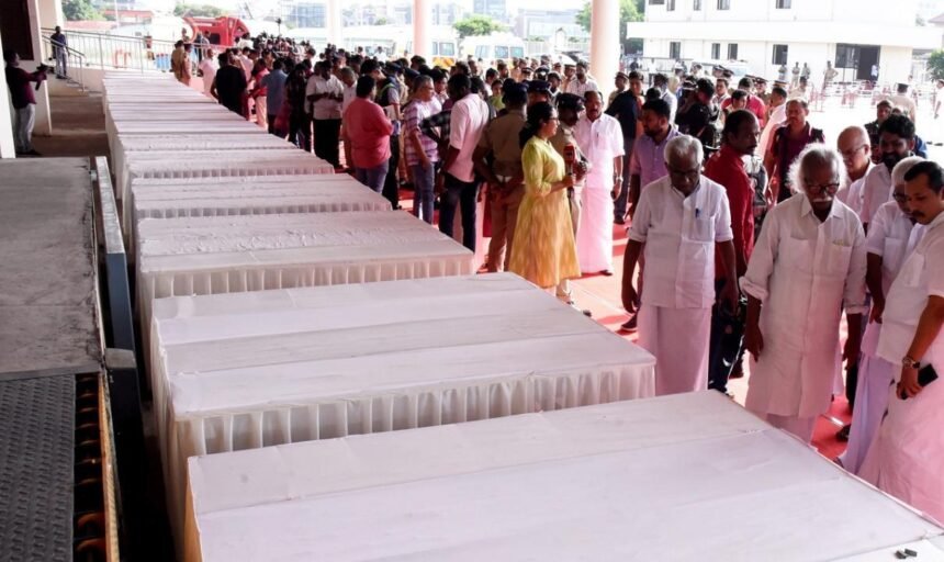 Kuwait fire tragedy: Mortal remains of 31 Indians received at Kochi airport