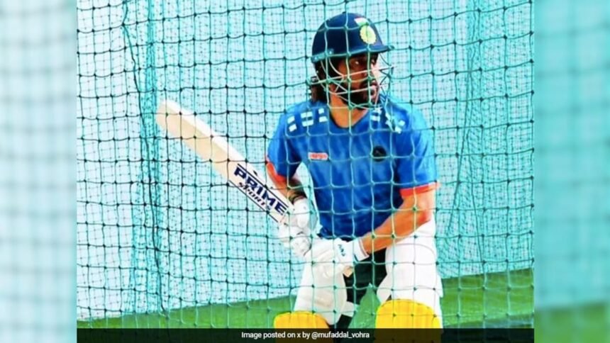 "MSD Should Open": Internet Reacts To Viral Video Of MS Dhoni Hitting Monstrous Sixes In CSK's Training Session