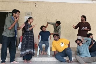 Rohith Raj Akula of Dharmi Theatre Academy directs comedy play ‘Middle Class Melodies’