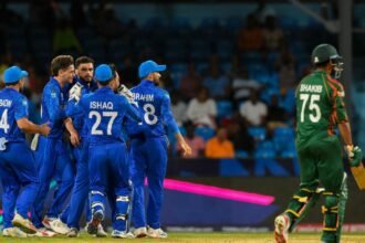 T20 WC 2024: Afghanistan defeat Bangladesh by 8 runs to reach semifinals