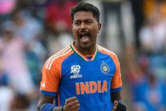 Hardik Pandya crowned top T20I all-rounder after World Cup final heroics