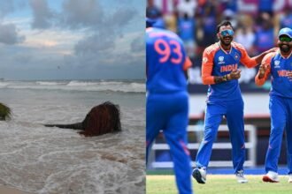 Indian team`s departure from Barbados delayed amid Hurricane Beryl