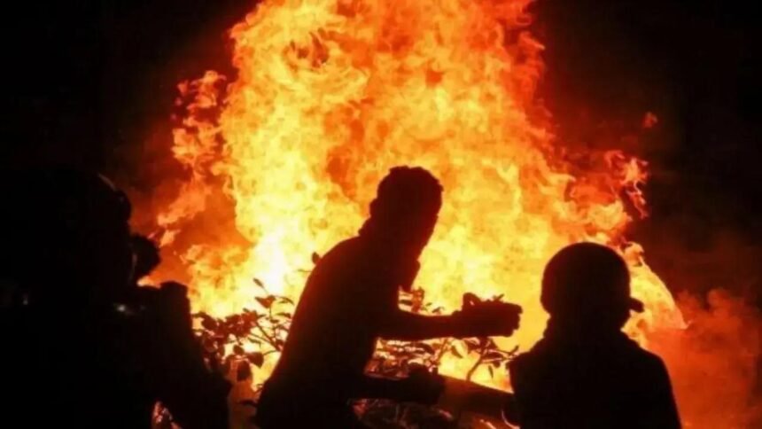 Man sets ablaze 75-year-old brother over property dispute in Nashik