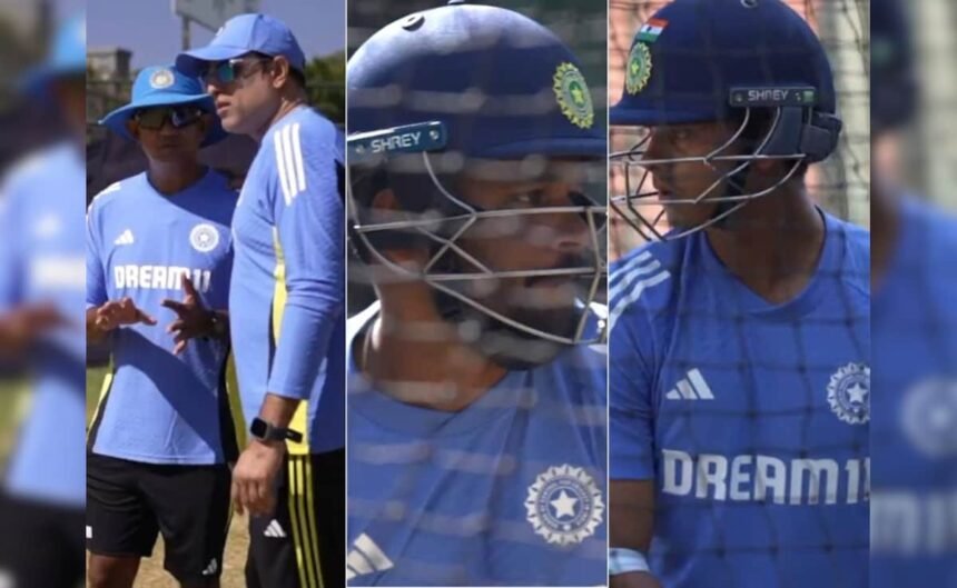 Yashasvi Jaiswal, Sanju Samson's Stroke-Play In Nets Keeps VVS Laxman Interested. Watch