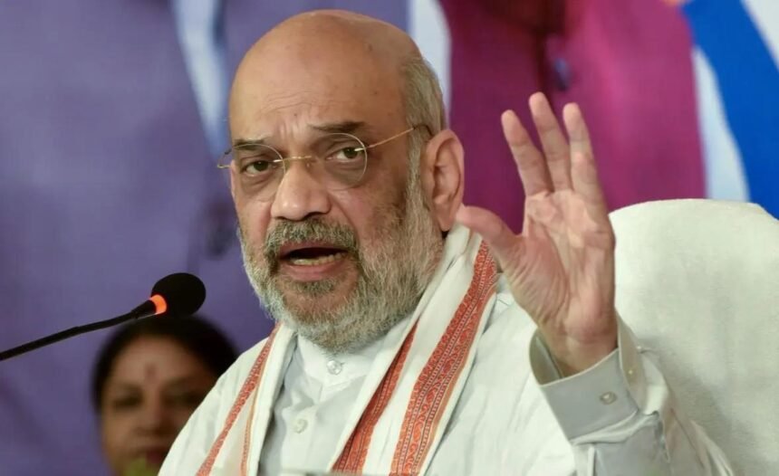 Congress party `hand in glove` with anti-national forces, says Amit Shah