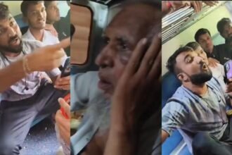 Elderly man brutally beaten inside train on suspicion of carrying beef