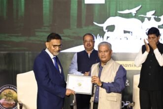 Former IFS Dipak Sarmah receives Lifetime Achievement Award for contributions to environmental conservation | India News