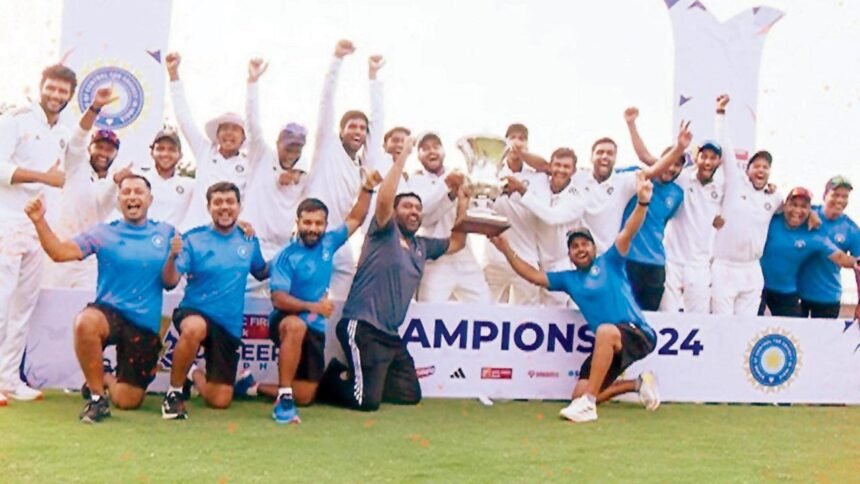 India ‘A’ win Duleep Trophy