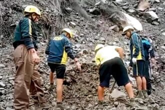 Kedarnath pilgrimage interrupted after part of the route caves in