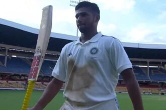 Musheer Khan`s masterful ton guides India B to 202/7 against India A