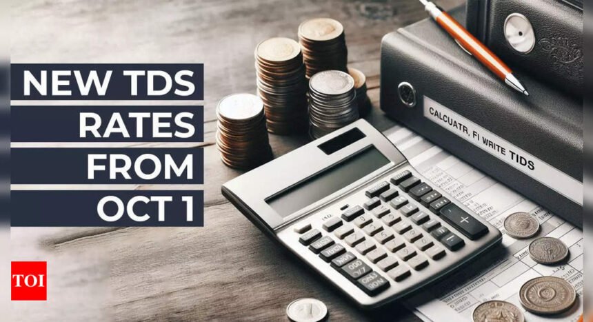 New TDS rates from October 1, 2024: What are the revised tax deducted at source rates? Check list of changes for these transactions