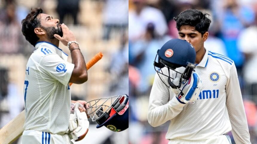 Pant, Gill put India in command with emotional hundreds