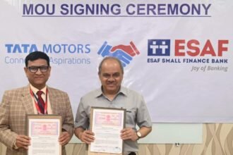 Tata Motors joins hands with ESAF Small Finance Bank for vehicle finance