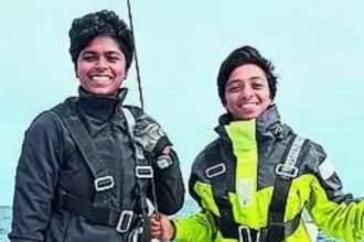 Two women naval officers set for round-the-world sailing expedition | India News