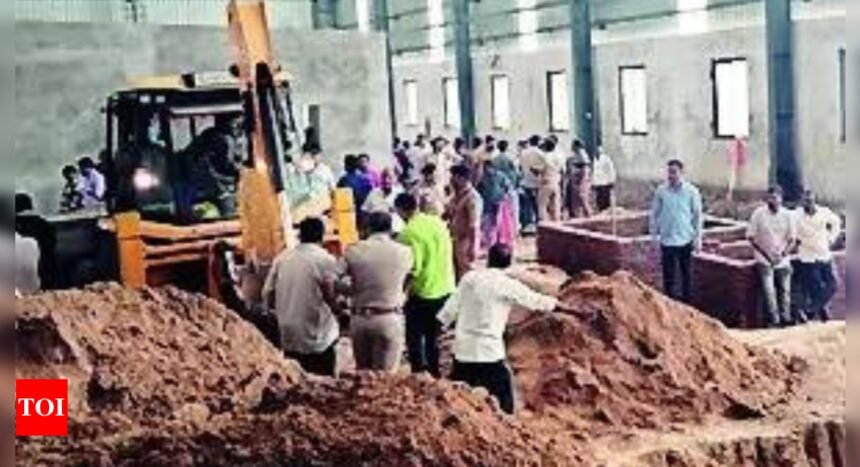 9 buried alive as mud caves in at construction site in Mehsana