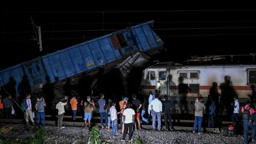 `Bagmati Express entered loop line where goods train was stationed`