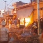 Bahraich violence: Crowd on streets with sticks & stones, police resort to lathicharge; top developments | India News