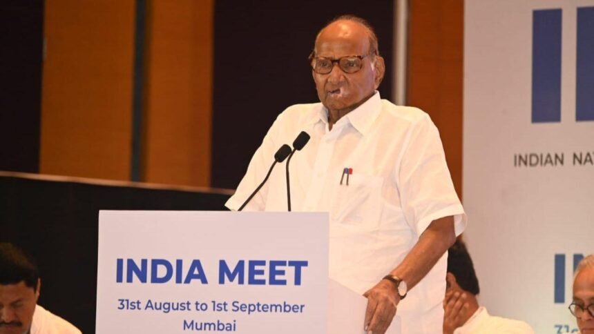 Communal elements trying to erase Koregaon Bhima`s history: Sharad Pawar