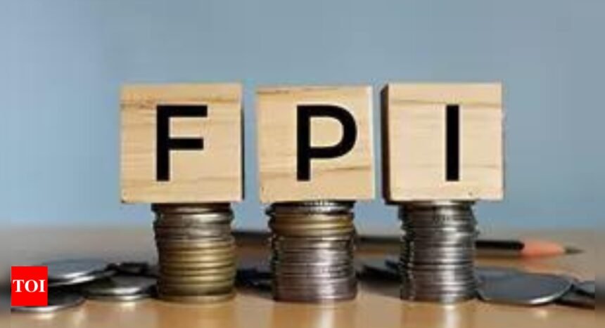 FPIs take out Rs 58,711 crore from equities in October on geopolitical crisis, strong Chinese stocks