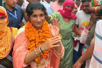 Haryana assembly election results 2024: Vinesh Phogat wins Julana seat