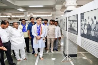 Kiren Rijiju visits Maharashtra, slams Congress for militancy rise in northeast